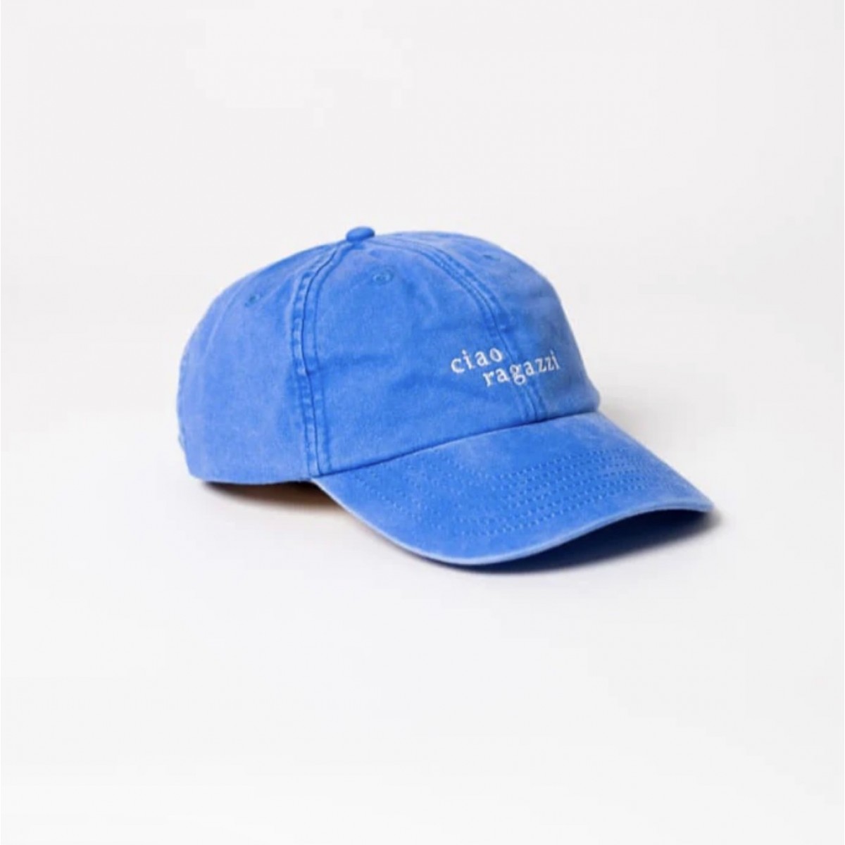 ciao ragazzi Dad Cap - vintage blue & white - arrel