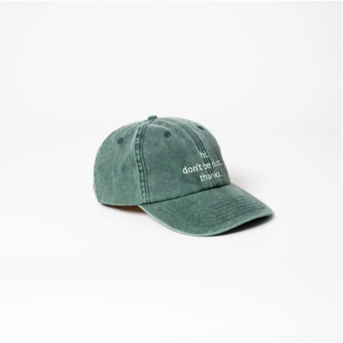 hi. don't be racist. thanks. Dad Cap - Vintage Green & Cream - arrel