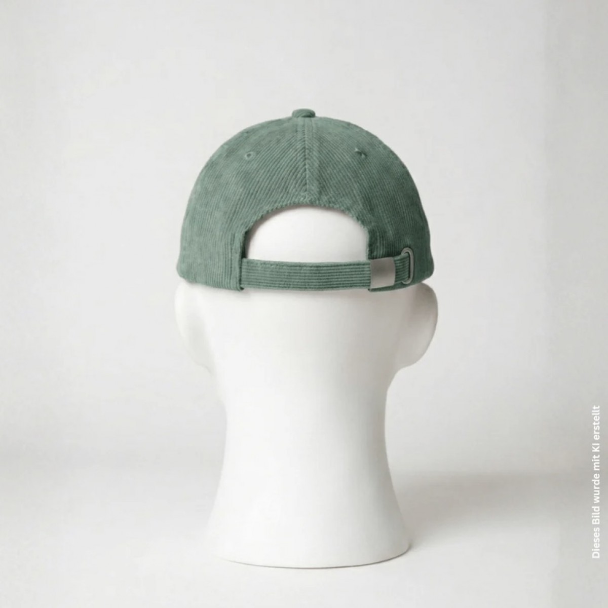 Dog Life Balance Premium Cord Dad Cap - Green & Cream