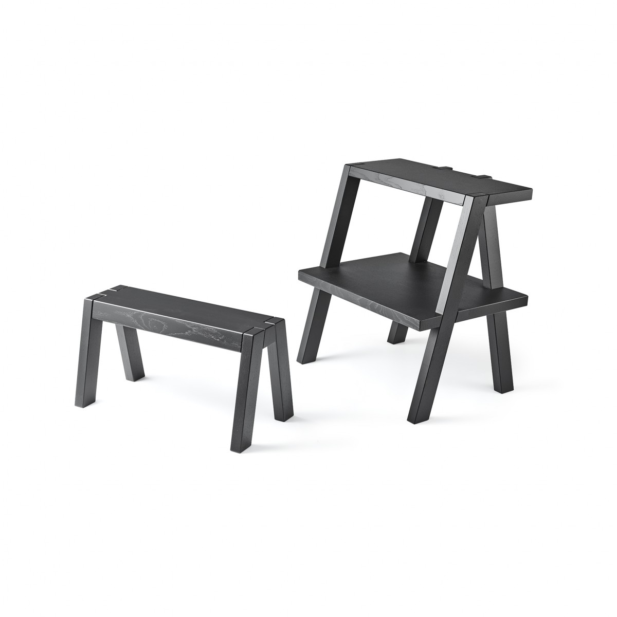 AUERBERG Hocker "Kleiner Schwarzer"