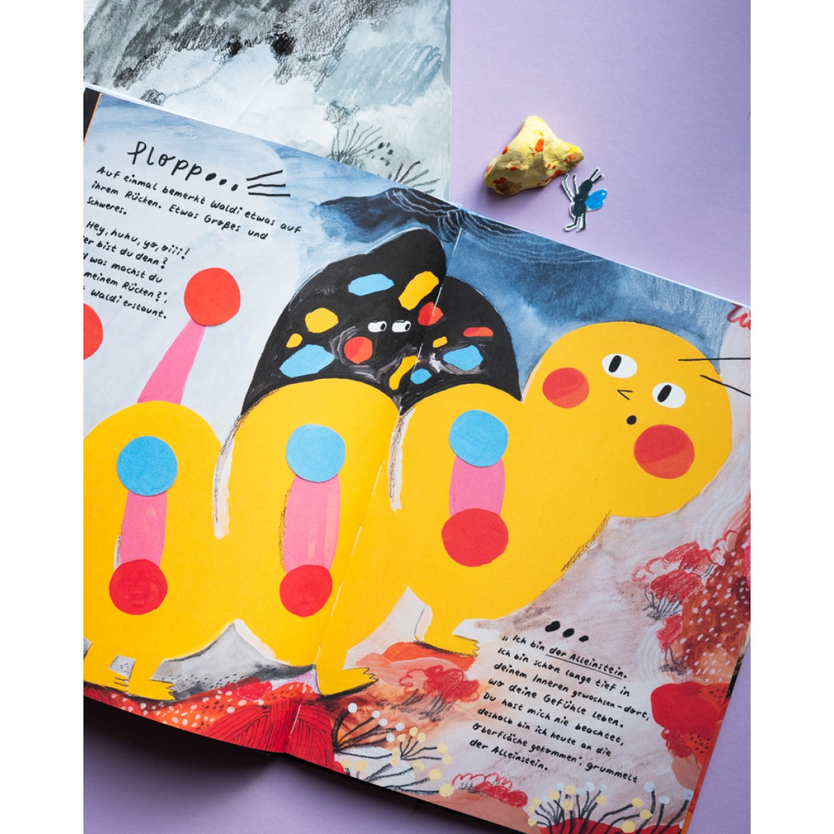 Der Alleinstein – Bilderbuch über Gefühle von Hilde Biedermann