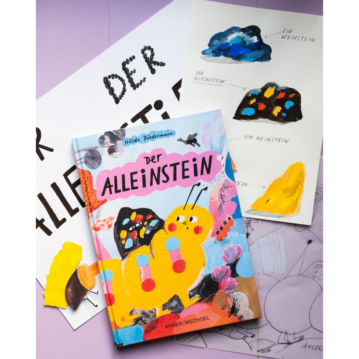 Der Alleinstein – Bilderbuch über Gefühle von Hilde Biedermann