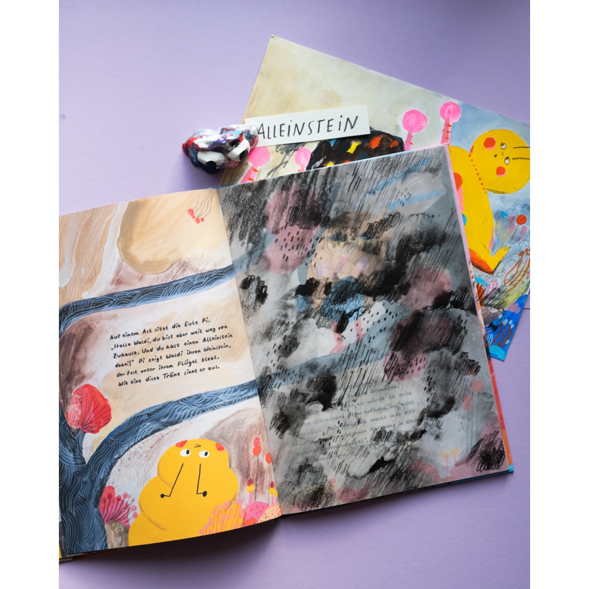 Der Alleinstein – Bilderbuch über Gefühle von Hilde Biedermann