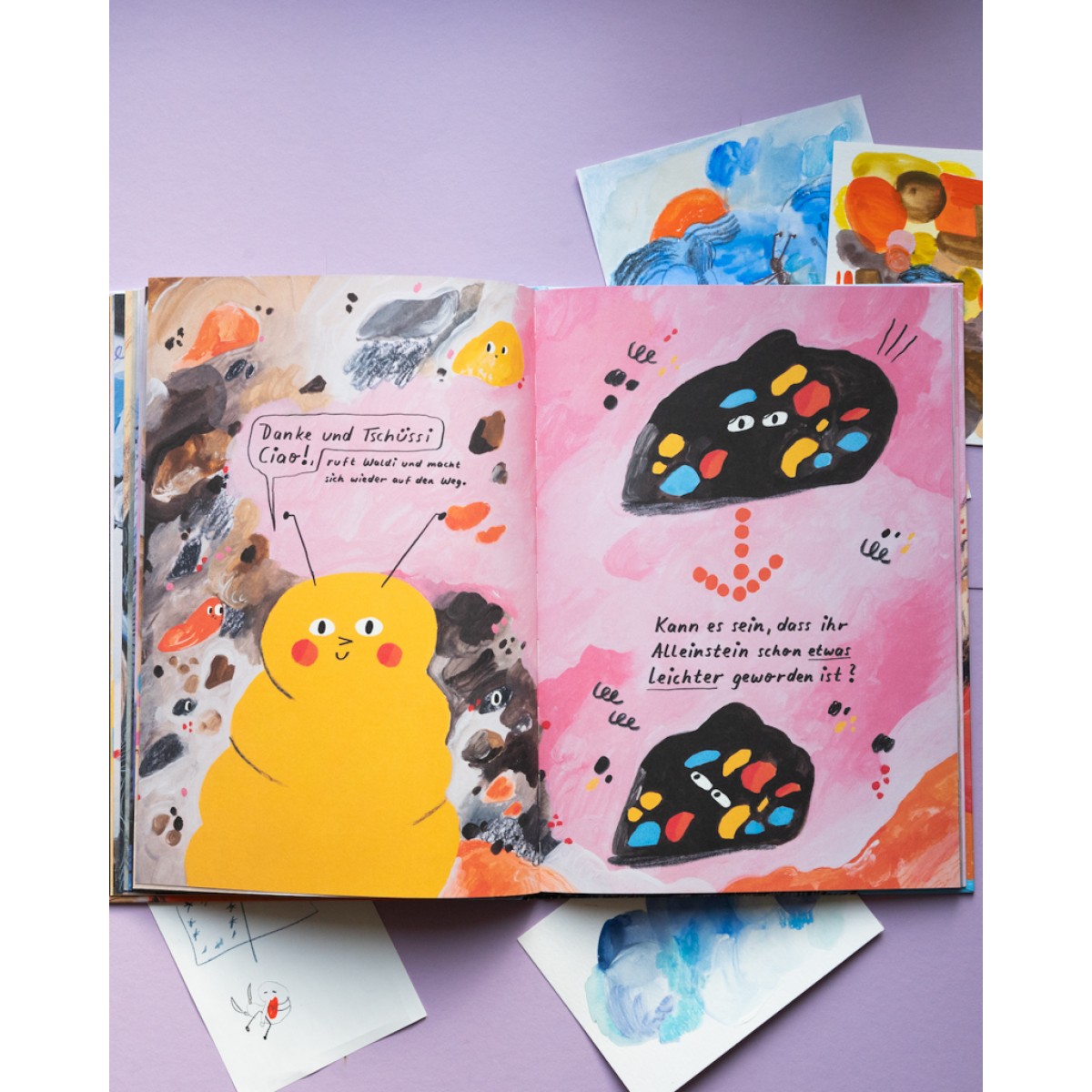 Der Alleinstein – Bilderbuch über Gefühle von Hilde Biedermann