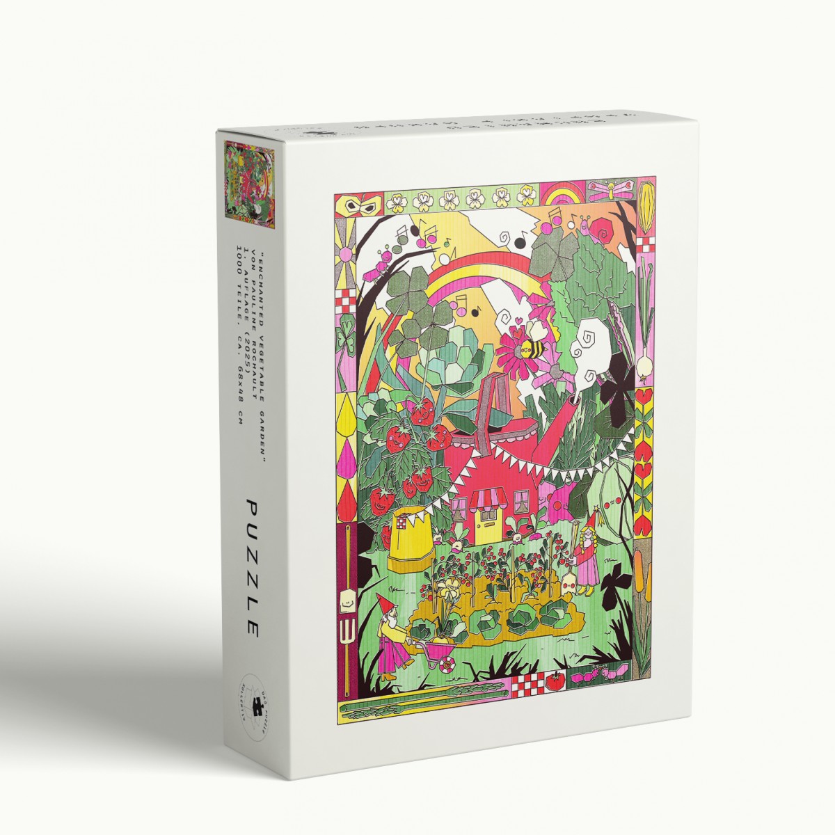 Das Puzzle Kollektiv - Puzzle "Enchanted Vegetable Garden" 1000 Teile