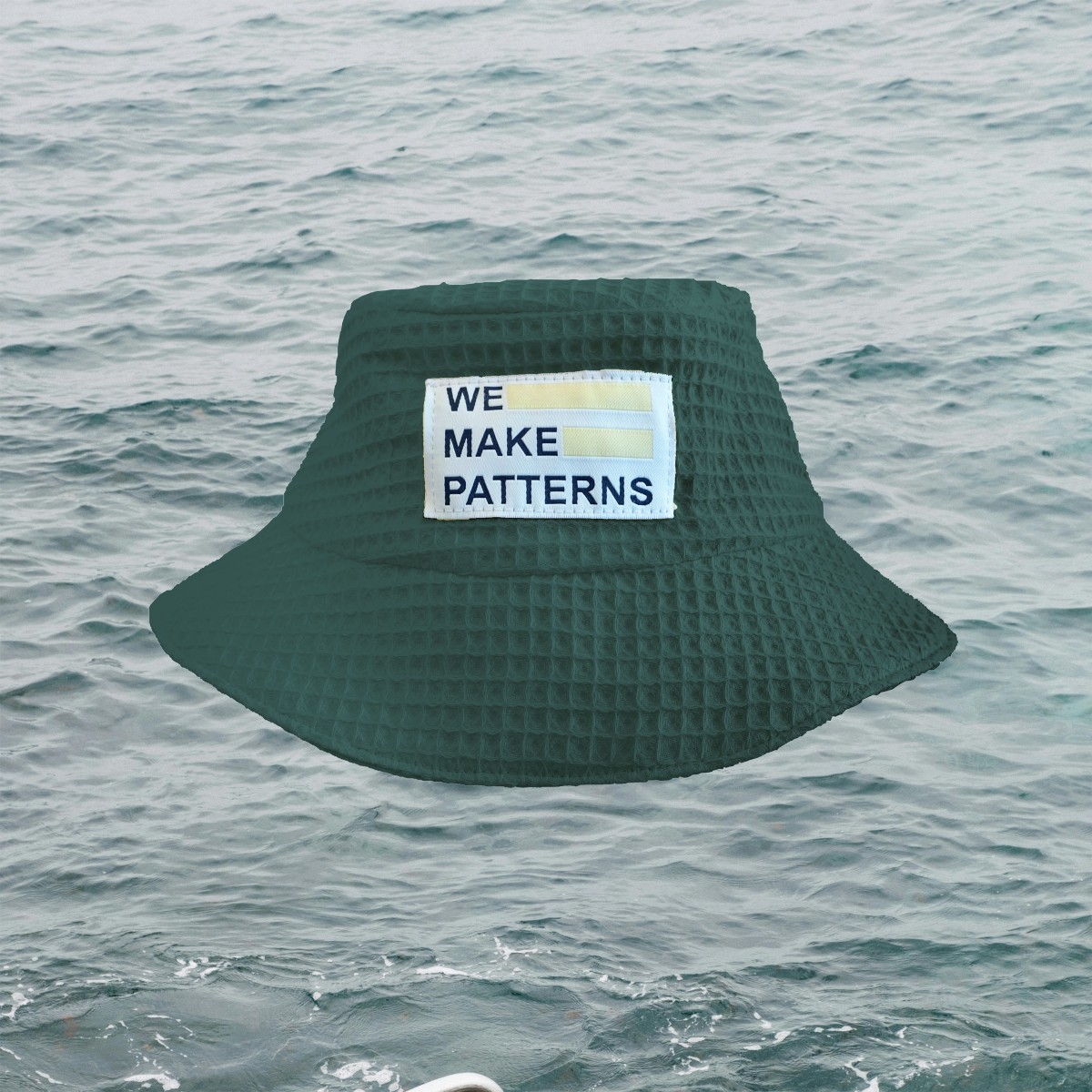 We Make Patterns - Bucket Hat Grün