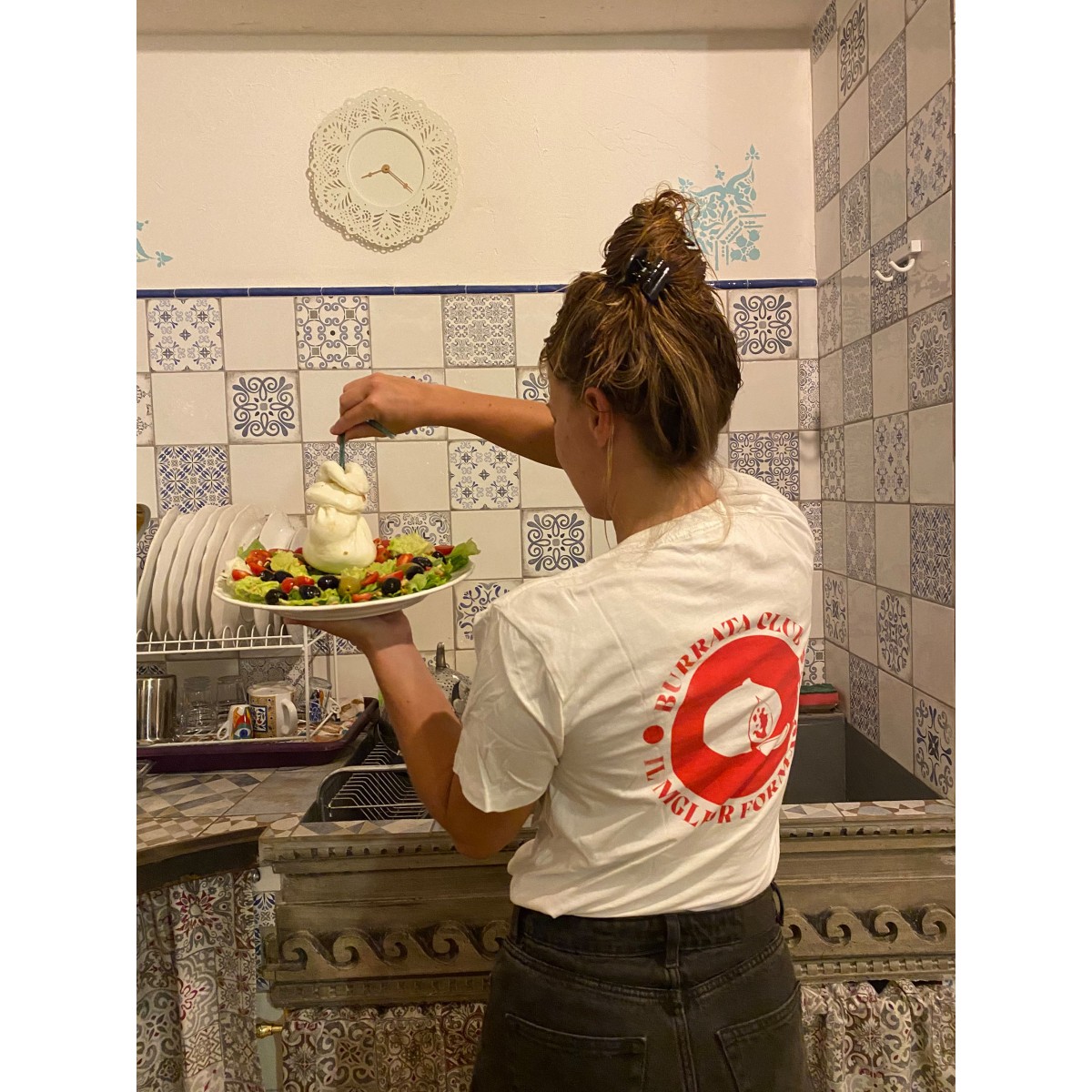 BURRATA CLUB | T-SHIRT | WEISS