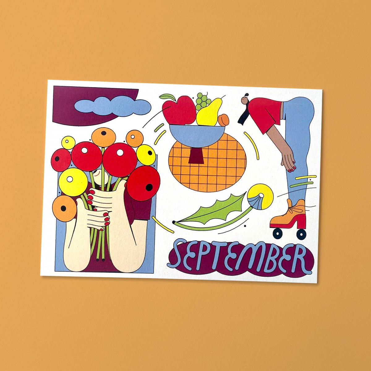 Anne Albert – Monatskarten – Set – A6