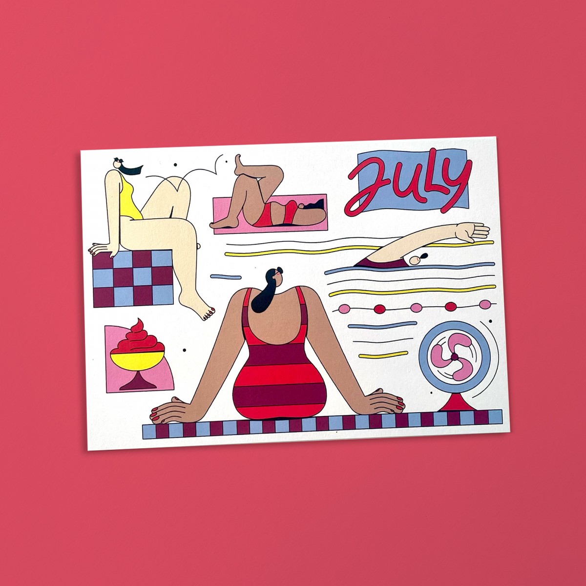 Anne Albert – Monatskarten – Set – A6