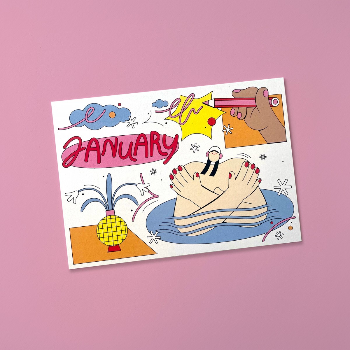 Anne Albert – Monatskarten – Set – A6