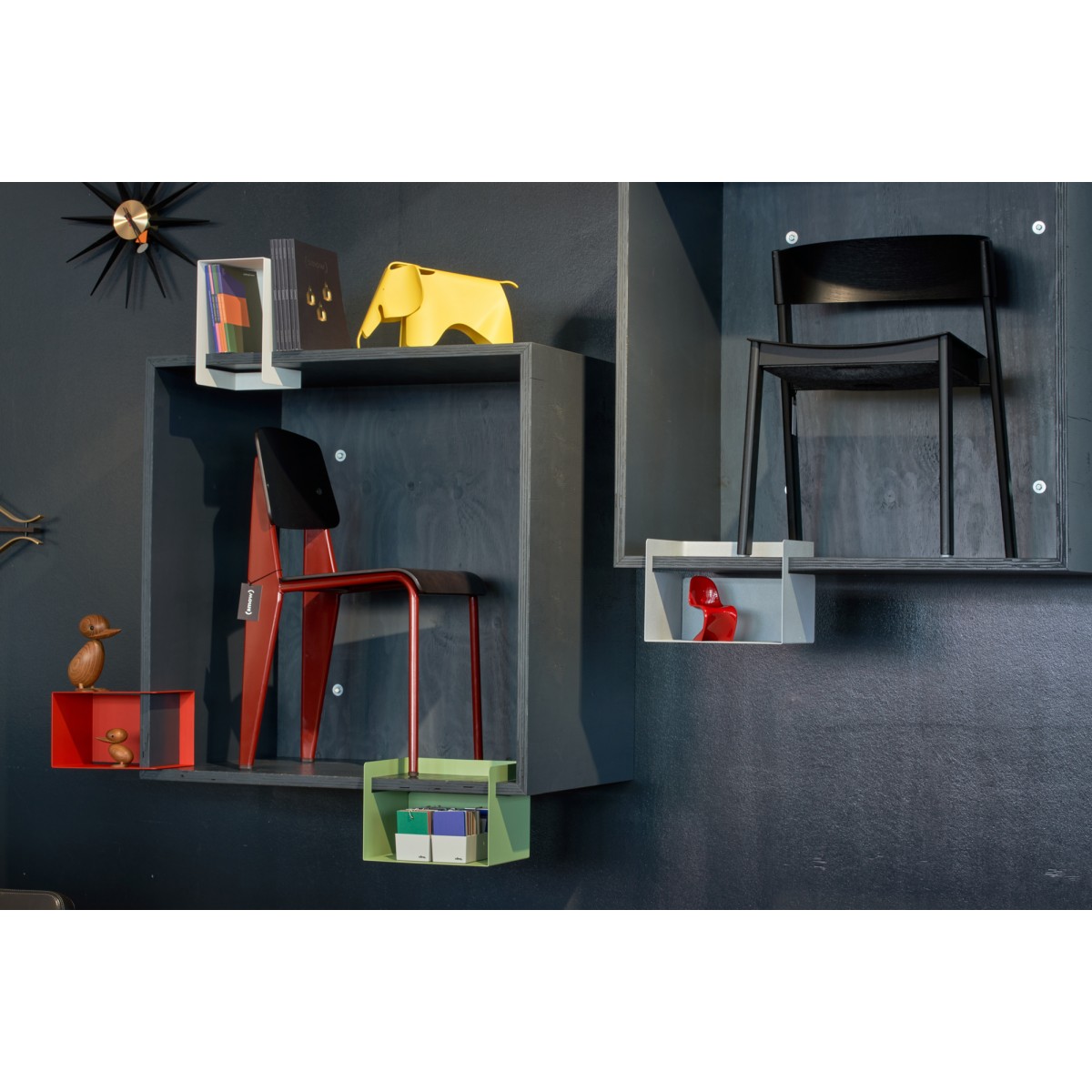 myform produktdesign ele.BOX DinA4 (Schreibtischaufbewahrung, Regaleinsatz, Buchstütze)