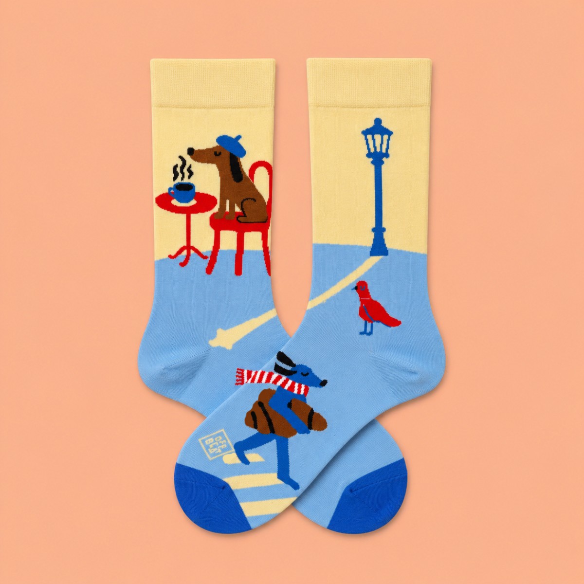 Café Dog Socken von Offbeat
