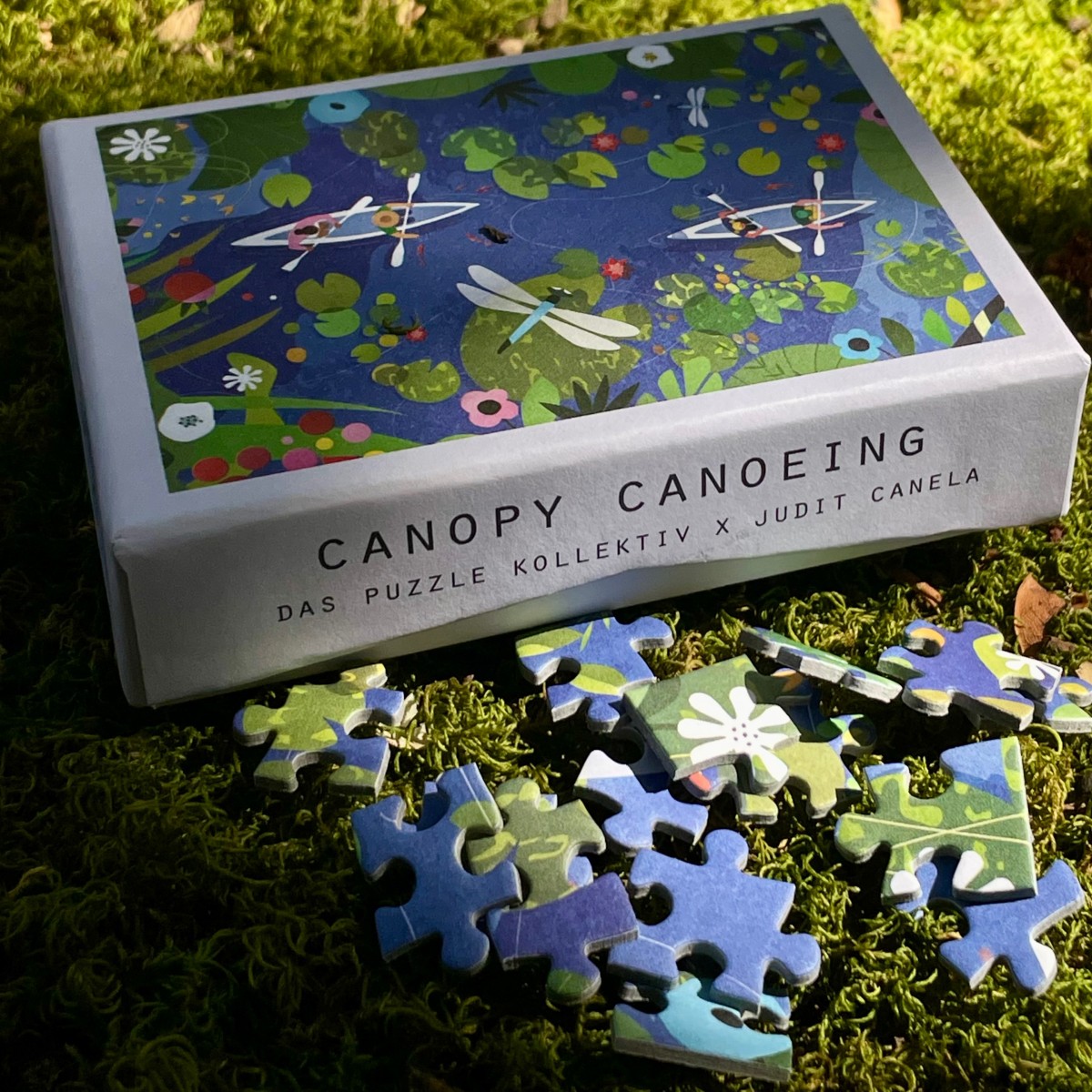 Das Puzzle Kollektiv - Puzzle "Canopy Canoeing" 99 Teile Mini