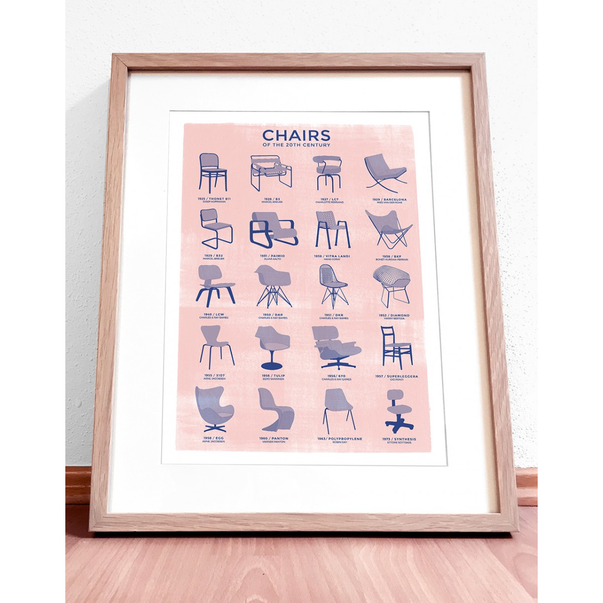 Chairs - A3 Risograph