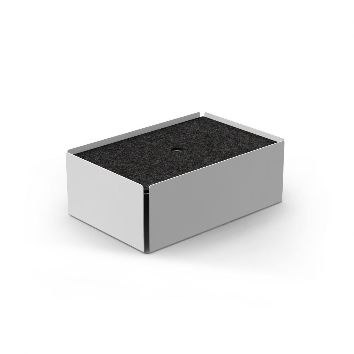 Charge-Box Ladestation Lichtgrau / Filz Granit Meliert