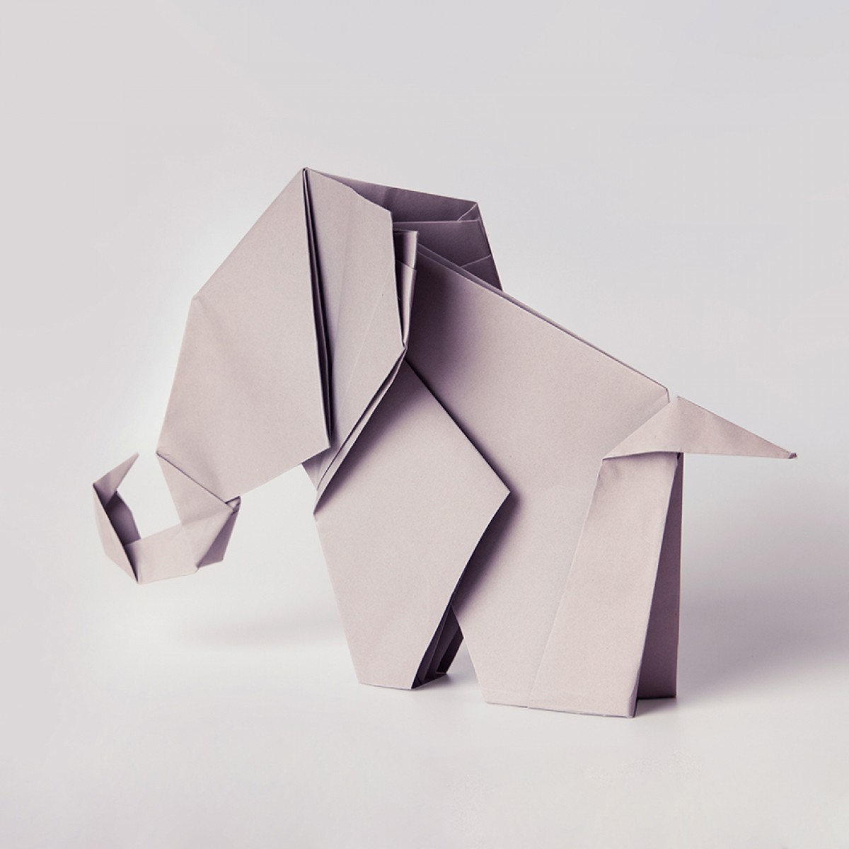 Origami Print Elefant von Christina Pauls
