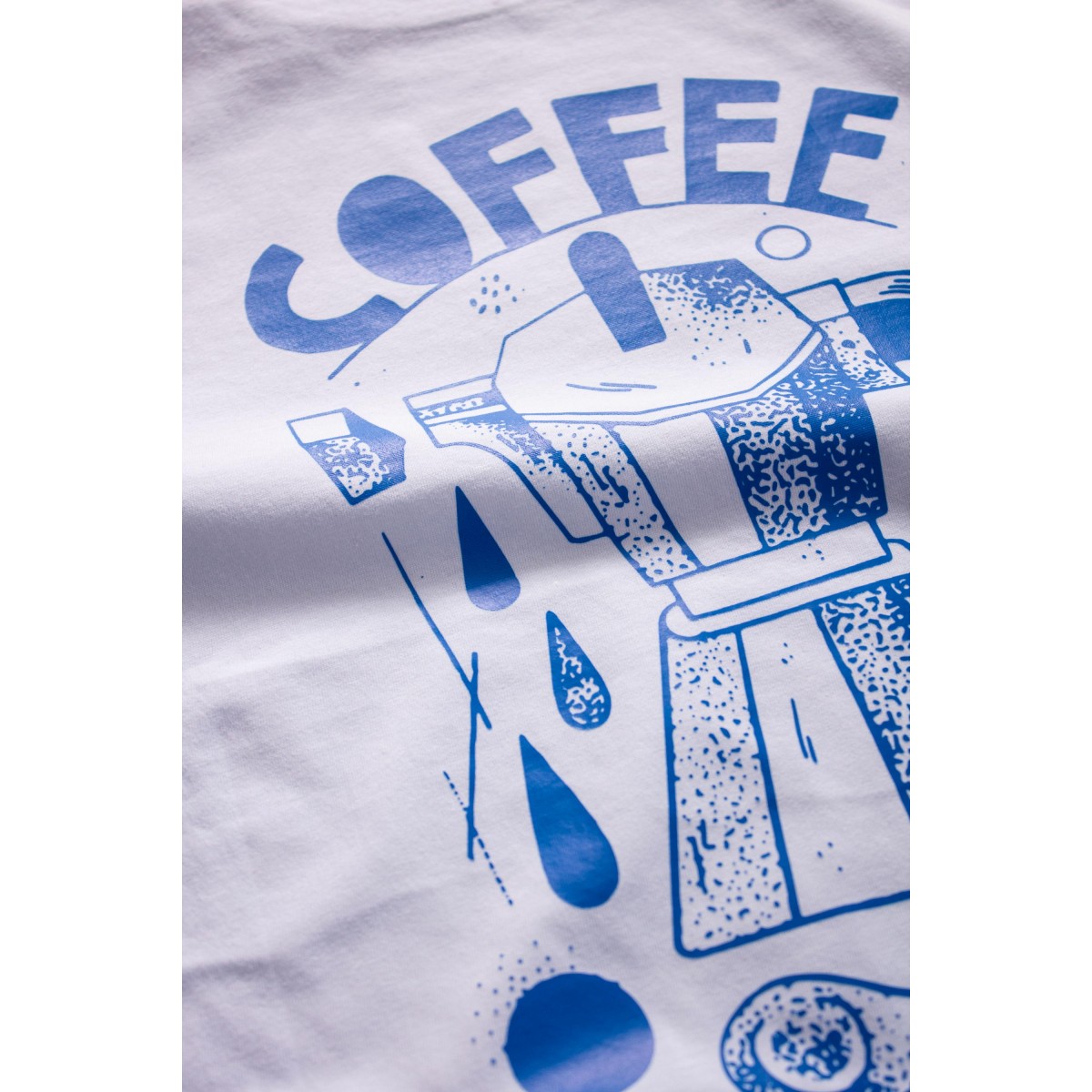Martin Krusche - T-Shirt White »Coffee Ultras«