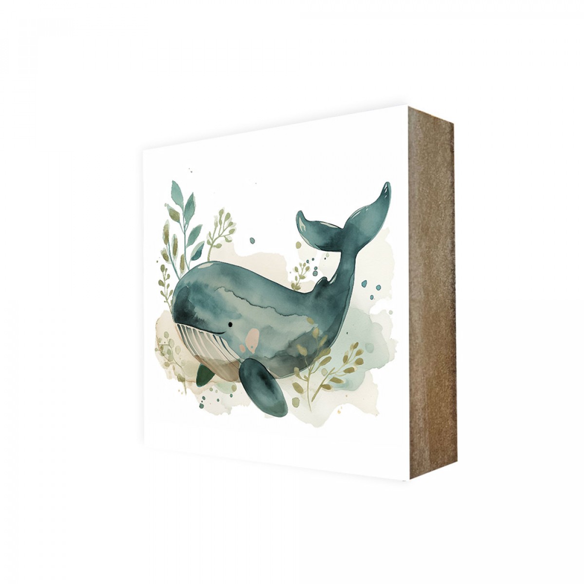 Stadtliebe® | Cube-Bild Sea-Linie „Wal Wilma“