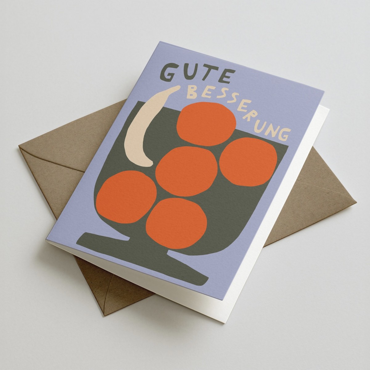 Gute Besserung Karte mit Umschlag - ANOULI.STUDIO