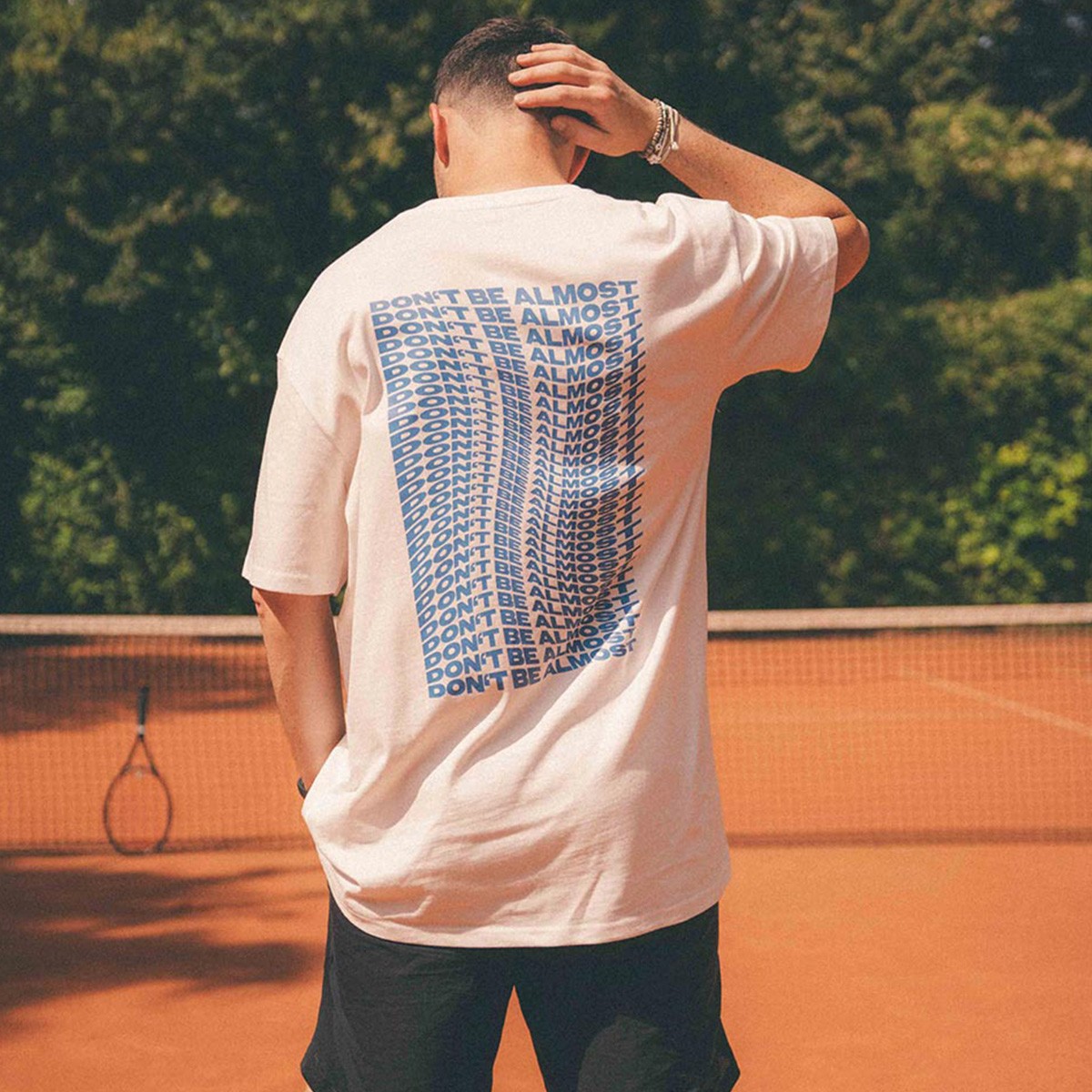 DON'T BE ALMOST Oversize Shirt