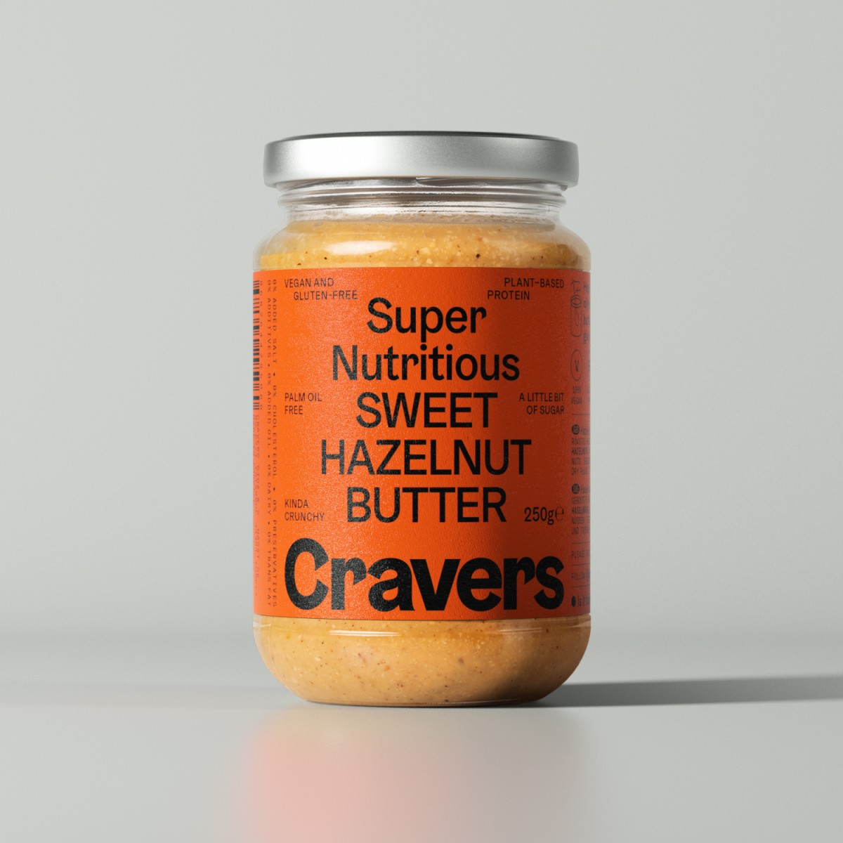 CRAVERS Sweet Haselnussmus 250g