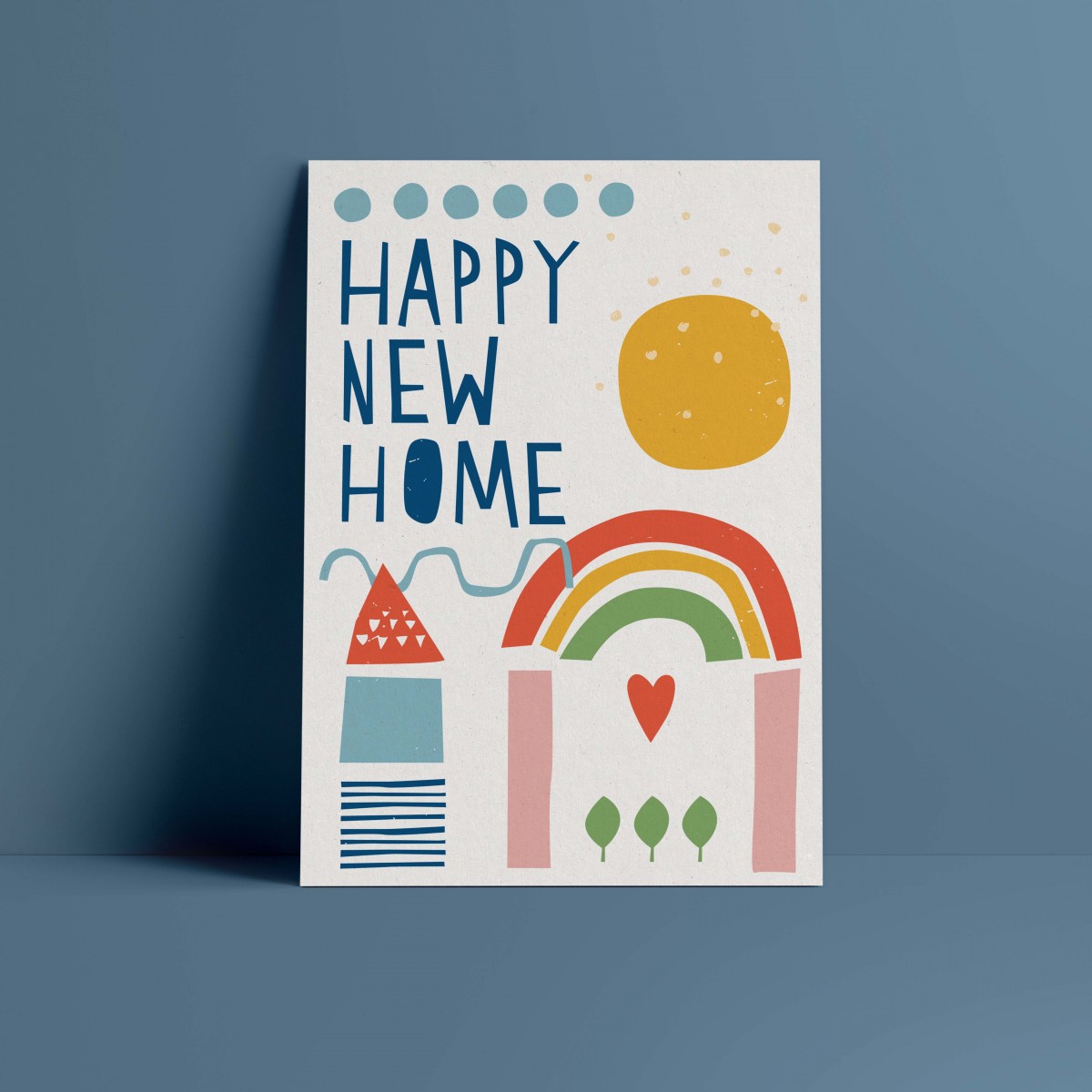 Designfräulein // Postkarte // Happy New Home