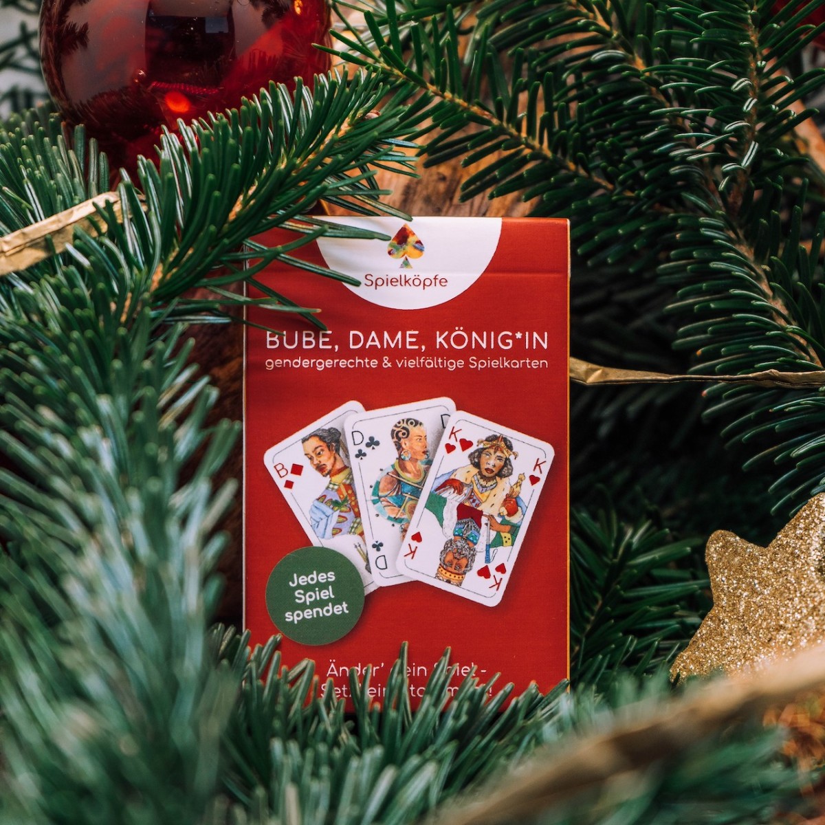 Spielköpfe Rommé Geschenkeset