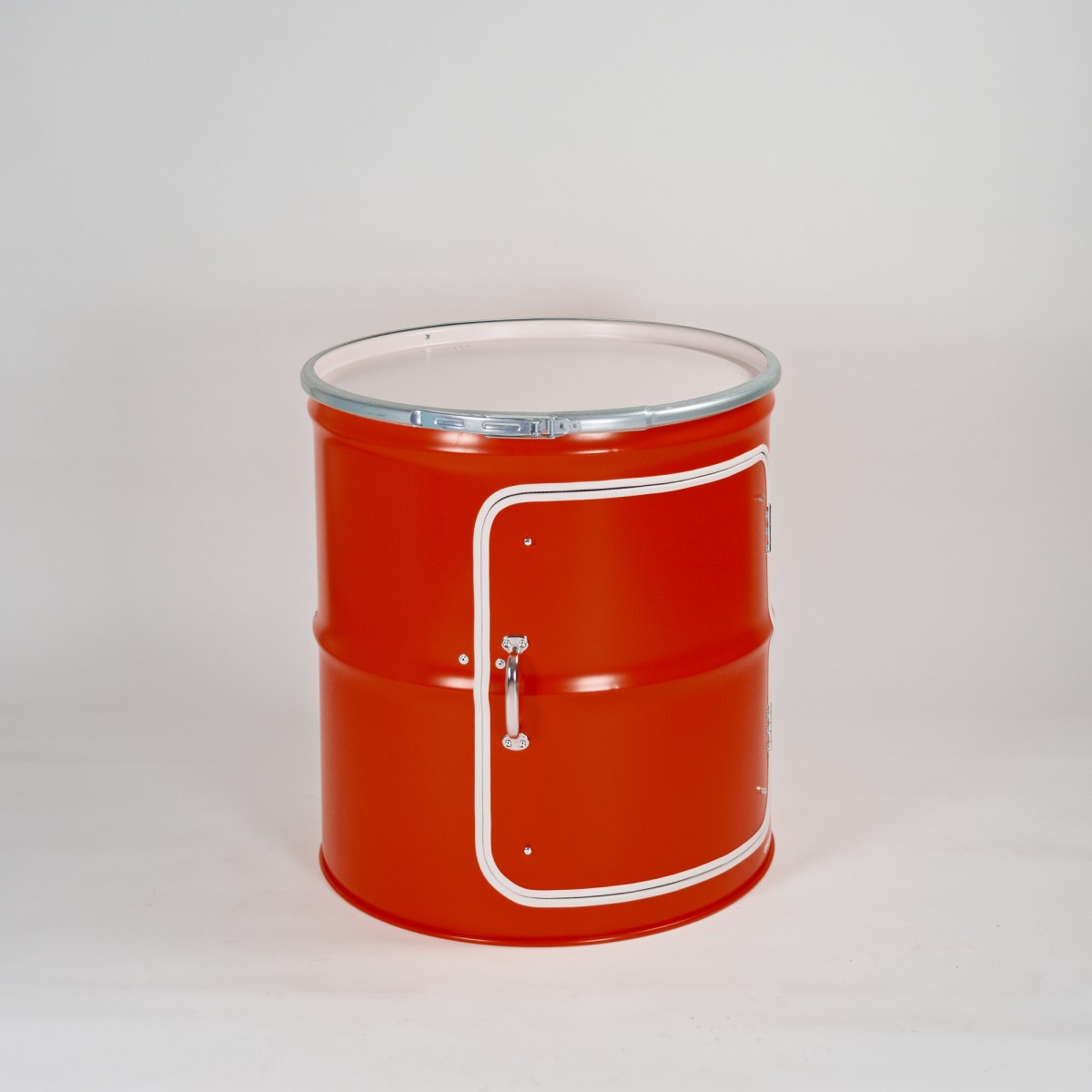 Lockengelöt - Schränk Medium Hausbar - 2/3 Barrel Bar aus einem Ölfass