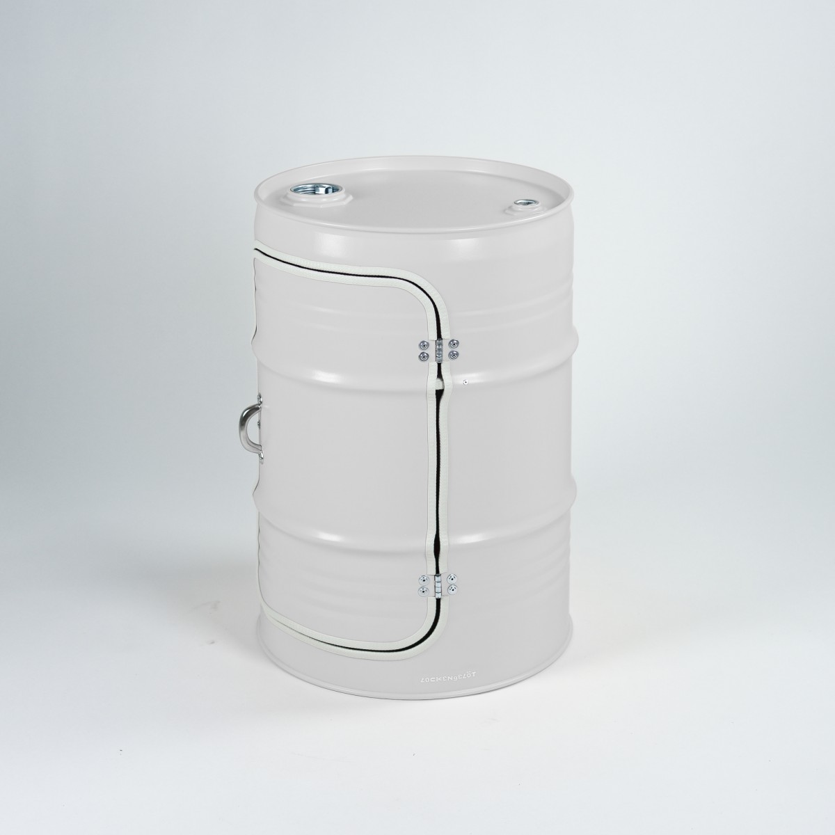 Lockengelöt - Minibar mit Tür - aus Hamburger Ölfässern