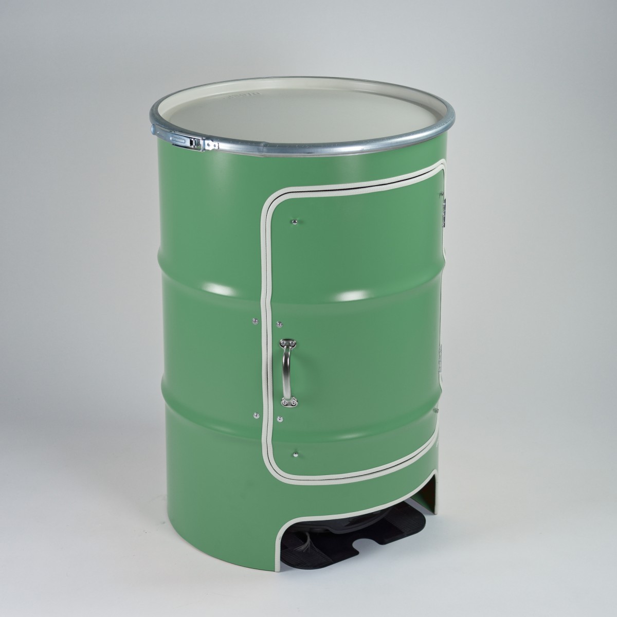 RoboHaus - Ölfassbehausung für Staub- und Wischroboter