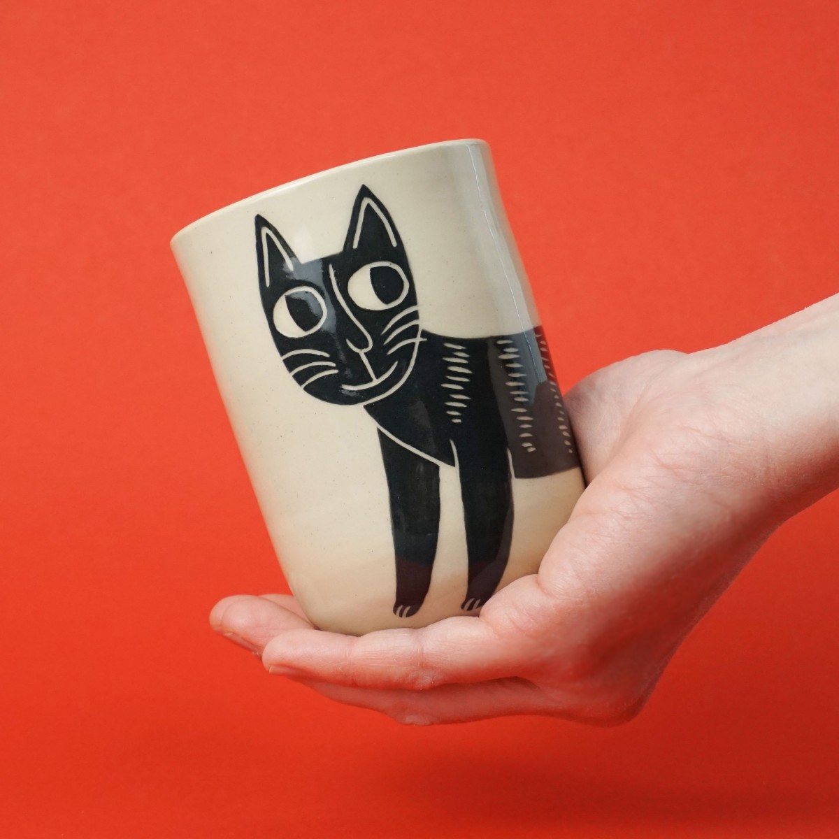 Katzen Becher