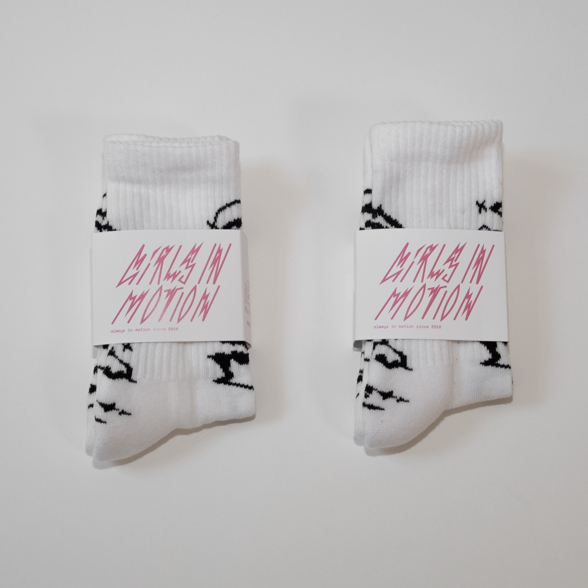 Girls in Motion Logo Socken 2er Pack