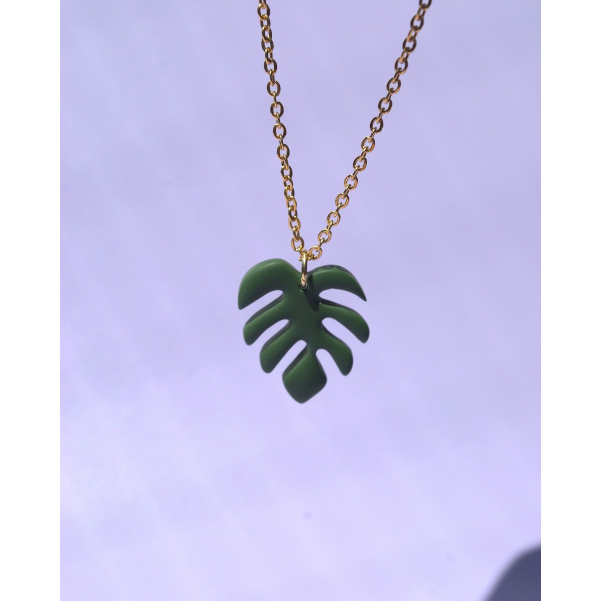 Santøclay | Halskette | Monstera