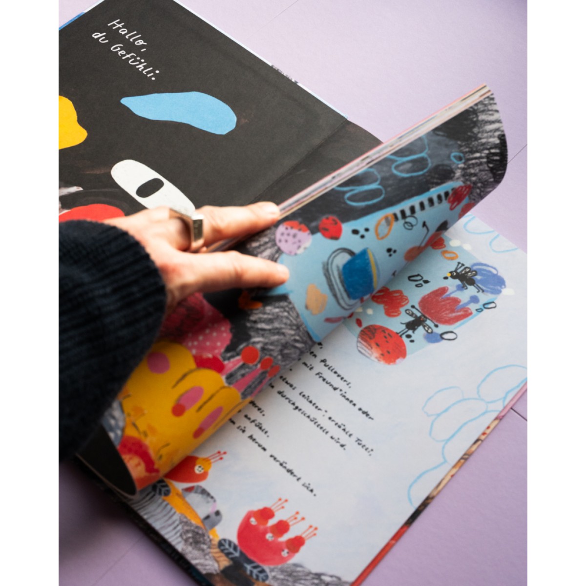 Der Alleinstein – Bilderbuch über Gefühle von Hilde Biedermann