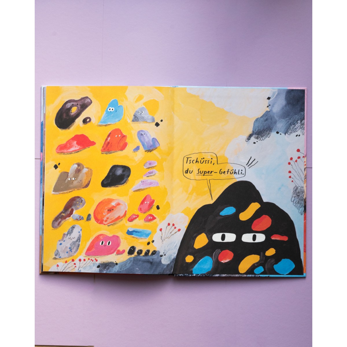 Der Alleinstein – Bilderbuch über Gefühle von Hilde Biedermann