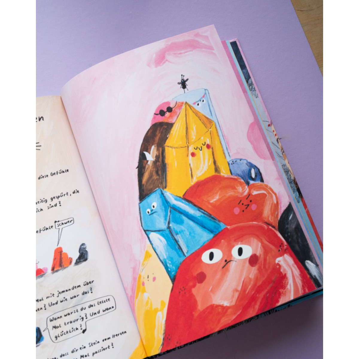 Der Alleinstein – Bilderbuch über Gefühle von Hilde Biedermann