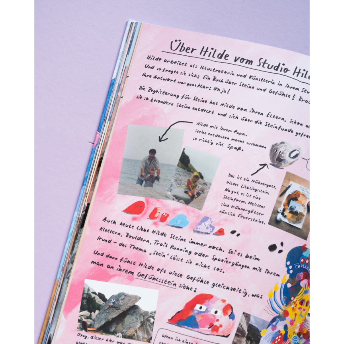 Der Alleinstein – Bilderbuch über Gefühle von Hilde Biedermann