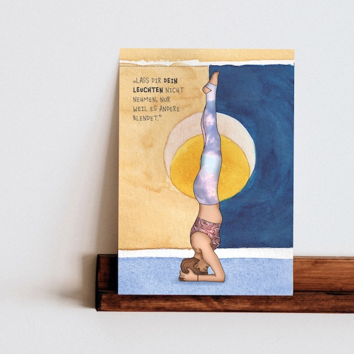 Yoga Postkarten Set SELFLOVE - Dein Yoga Flow