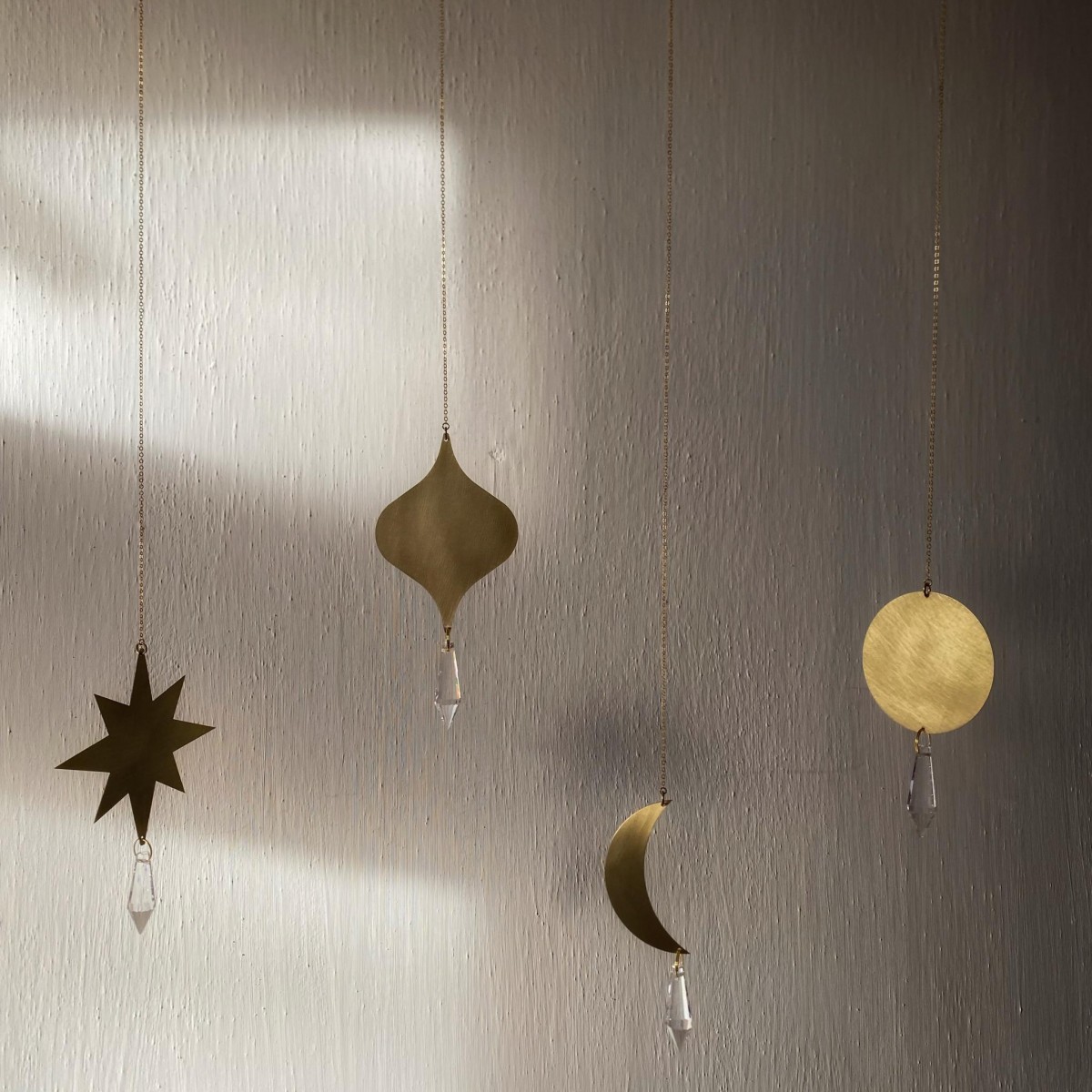 IDA PING JEWELRY // Weihnachtliche Sun Catcher - Stern, Kugel, Tropfen & Mond