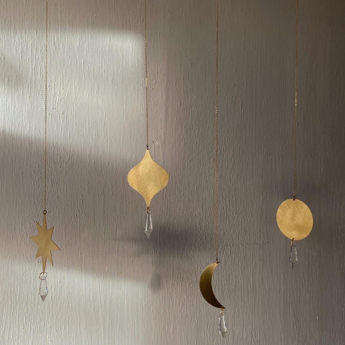 IDA PING JEWELRY // Weihnachtliche Sun Catcher - Stern, Kugel, Tropfen & Mond