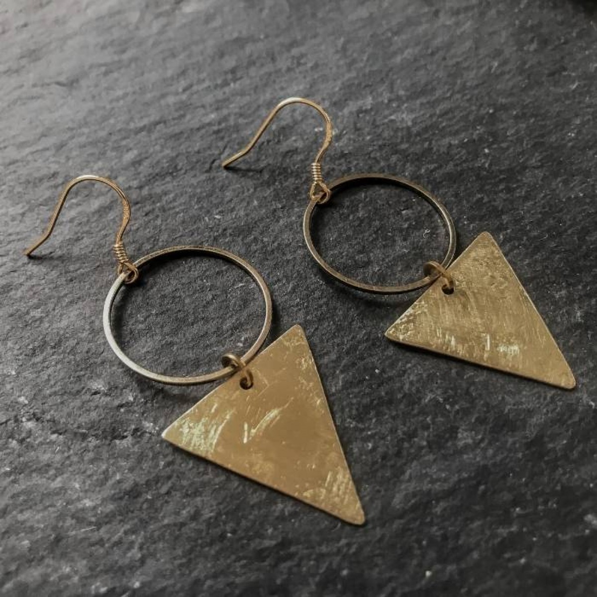 IDA PING Jewelry EASY // EARRINGS TRIANGLE