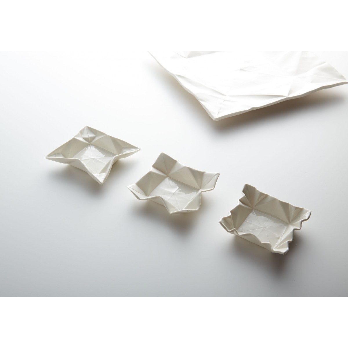 moij design Origami Dipschale natur