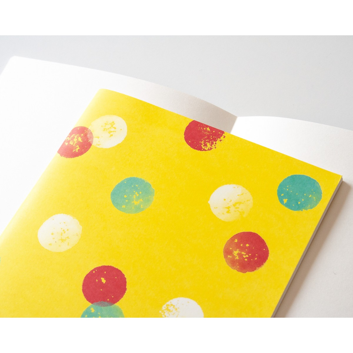 Notizheft A5 Dots on yellow // Papaya paper products