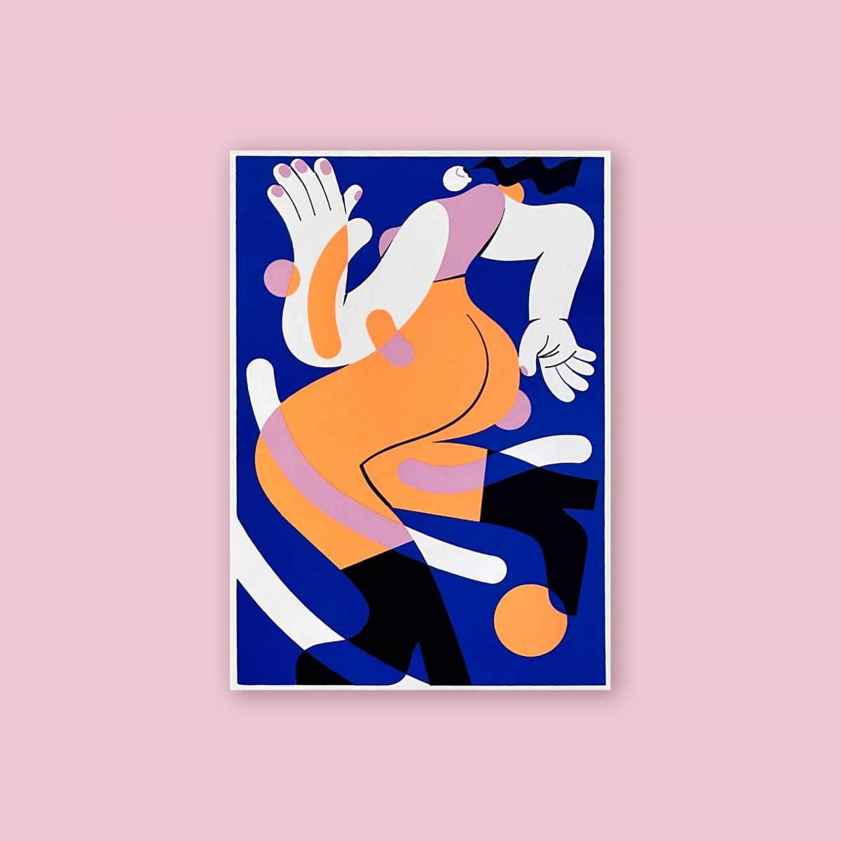 Anne Albert – Dance – Siebdruck –21 x 30 cm (A4)