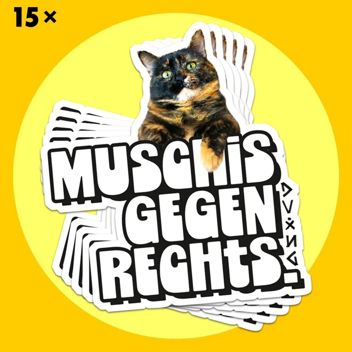 StickerBundle M*SCHIS GEGEN RECHTS vinyl