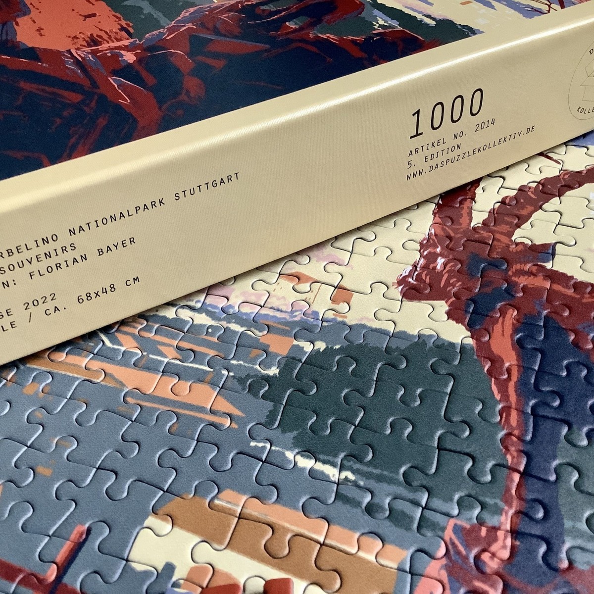 Das Puzzle Kollektiv - Puzzle „Monte Scherbelino“  1000 Teile