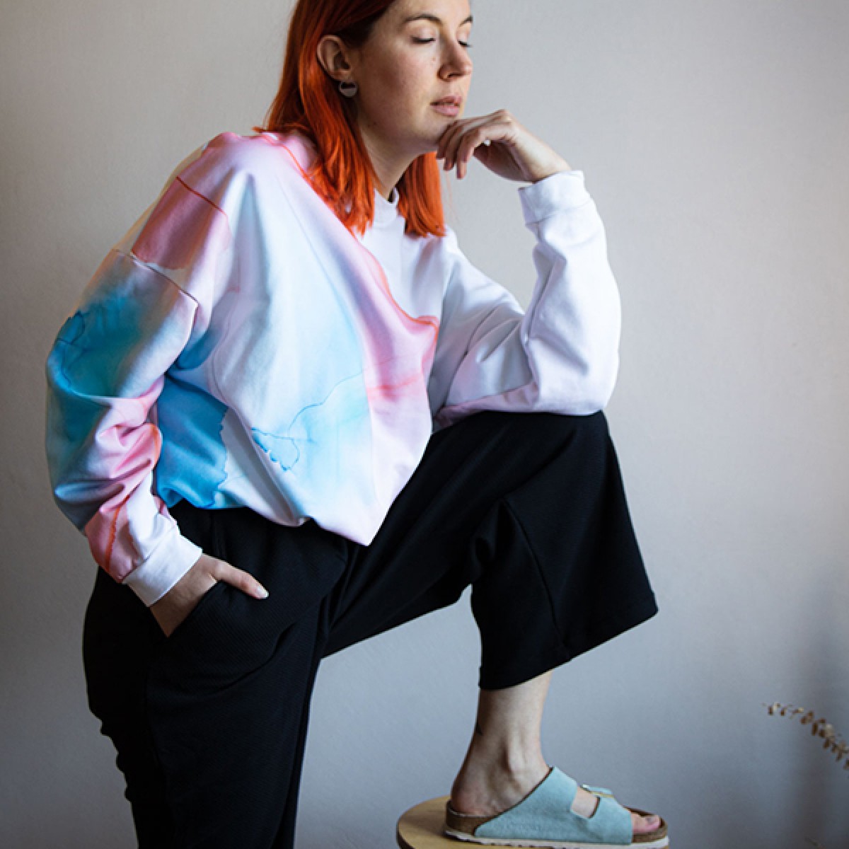 Ecostories Sweatshirt Aquarell 