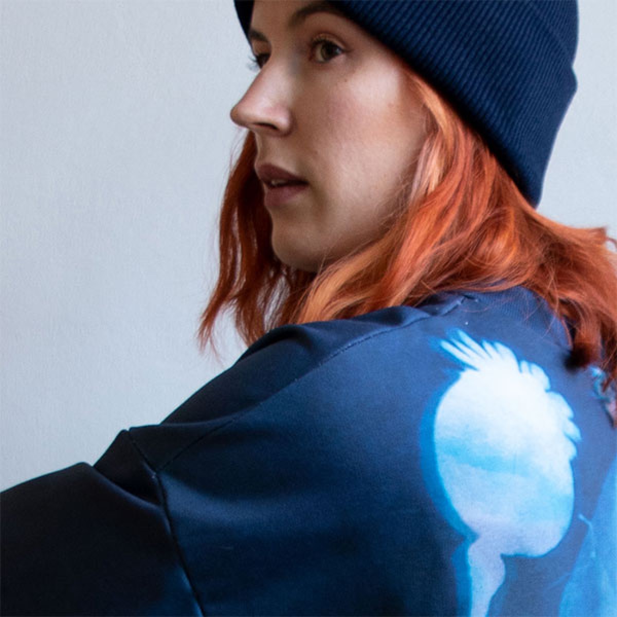 Oversize Sweatshirt Mohnpoesie