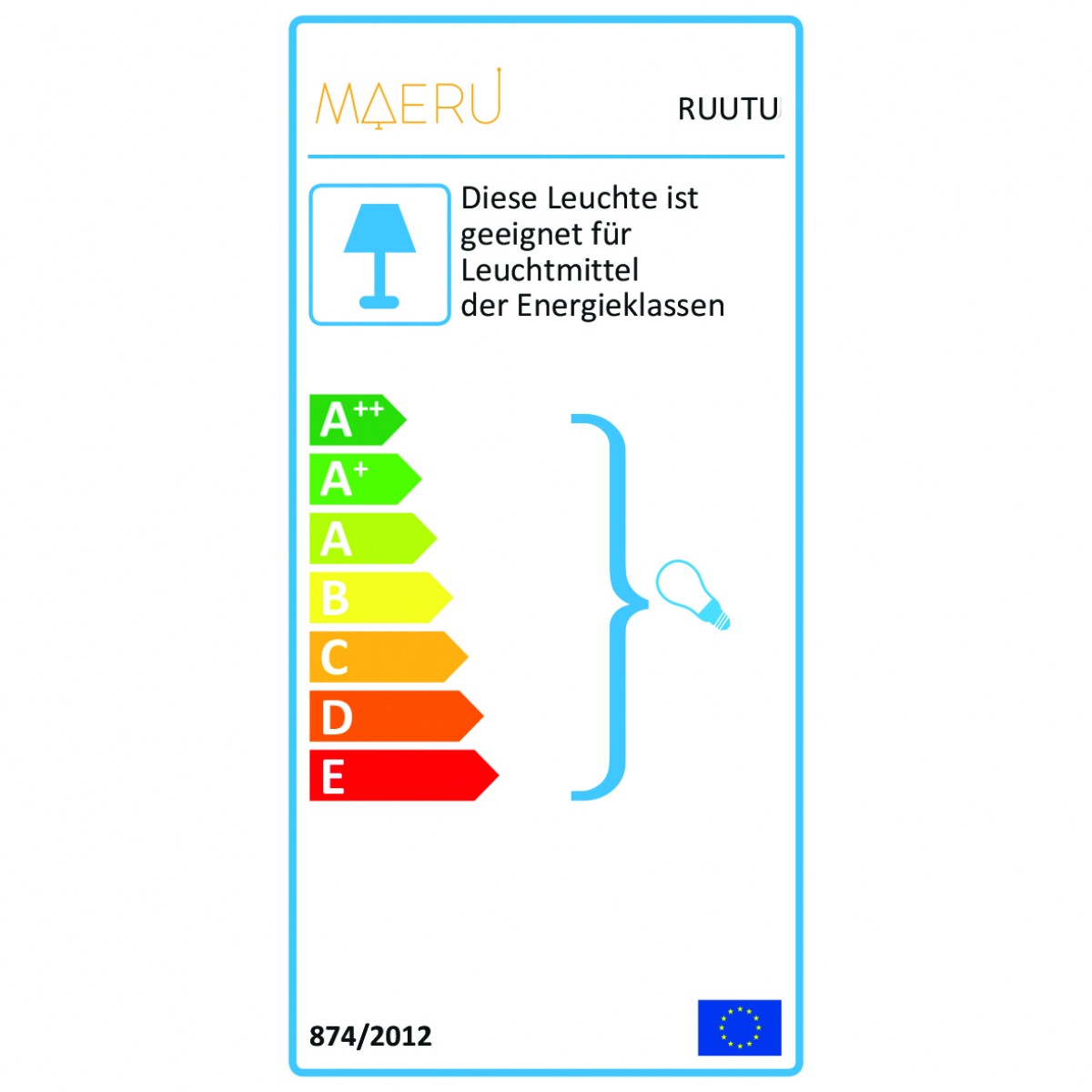 RUUTU Pendelleuchte von MAERU