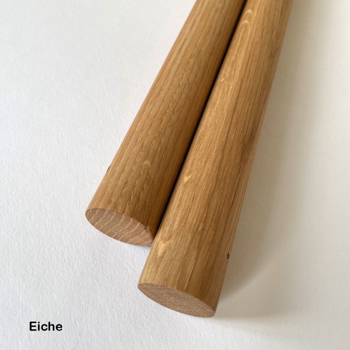 halblang | Schwebegarderobe | Kleiderstange | Massivholz